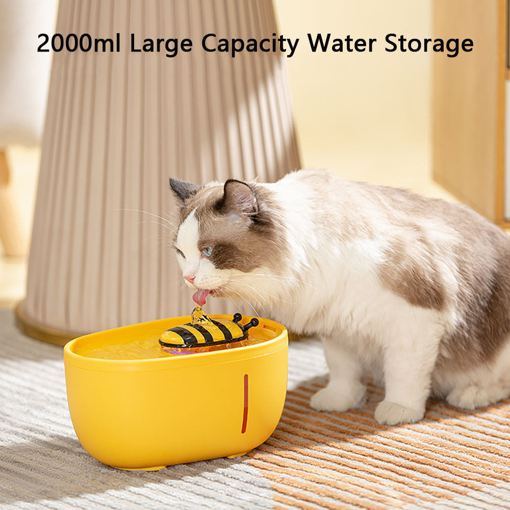 Cat Water Fountain Auto Filter USB Electric Mute Drinker Bowl Recirculate Filtring Drinker For Cats Dog Pet Water Dispenser