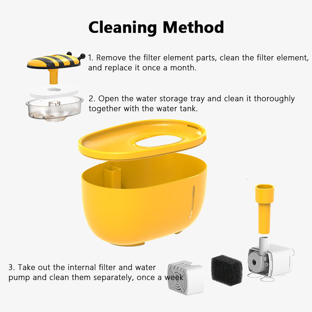 Cat Water Fountain Auto Filter USB Electric Mute Drinker Bowl Recirculate Filtring Drinker For Cats Dog Pet Water Dispenser