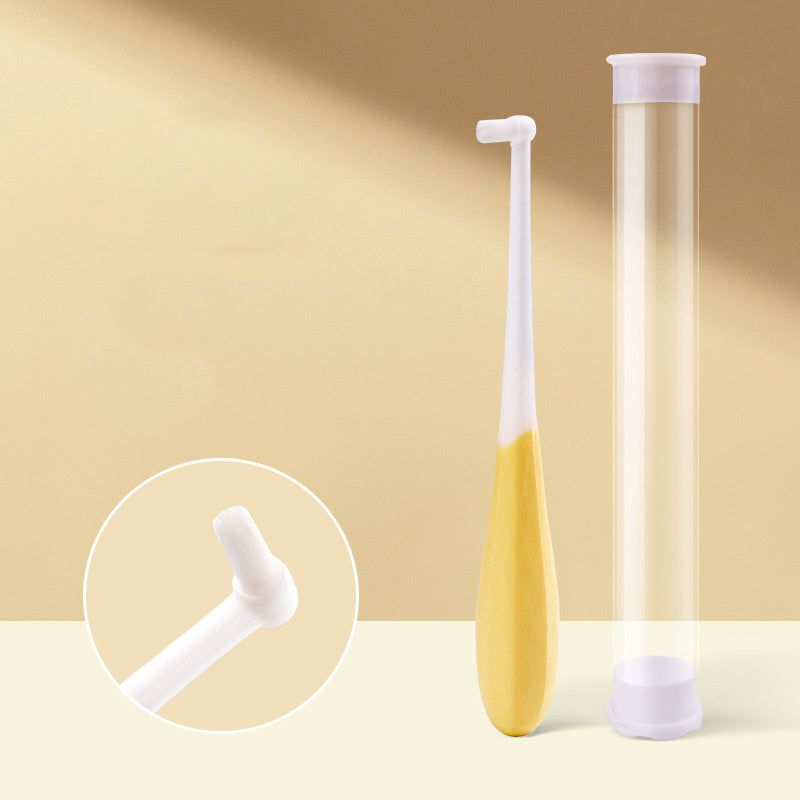 Pet Toothbrush Kitten Tooth Brushes Small Cats Safe Dog Oral Care Odorless Cat Tooth Care Brush With Anti-Slip Handle Pet Teeth