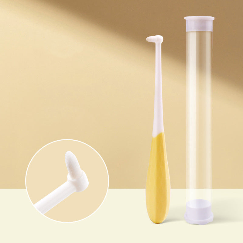 Pet Toothbrush Kitten Tooth Brushes Small Cats Safe Dog Oral Care Odorless Cat Tooth Care Brush With Anti-Slip Handle Pet Teeth