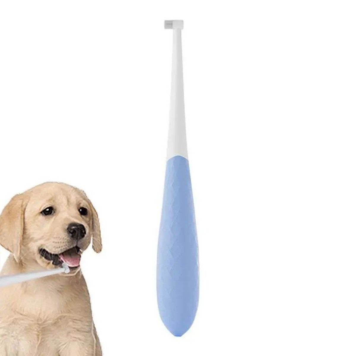Pet Toothbrush Kitten Tooth Brushes Small Cats Safe Dog Oral Care Odorless Cat Tooth Care Brush With Anti-Slip Handle Pet Teeth